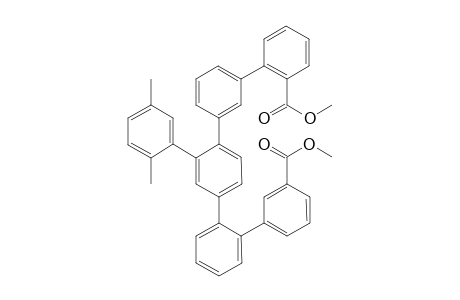 Dimethyl 3''-(2,5-dimethylphenyl)-[1,1':2',1'':4'',1''':3''',1''''-quinquephenyl]-2'''',3-dicarboxylate