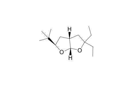 (3aR*,5R*,6aS*)-and (3aR.5S*,6aS*)-5-tert-Butyl-2,2-diethylperhydrofuro[2,3-b]furan