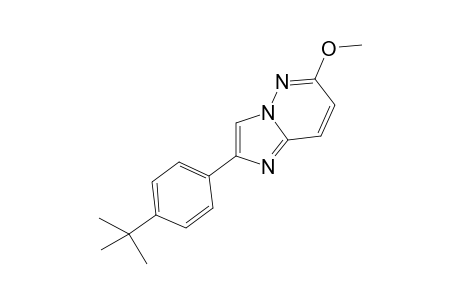 2-(4-tert-butylphenyl)-6-methoxy-imidazo[1,2-b]pyridazine