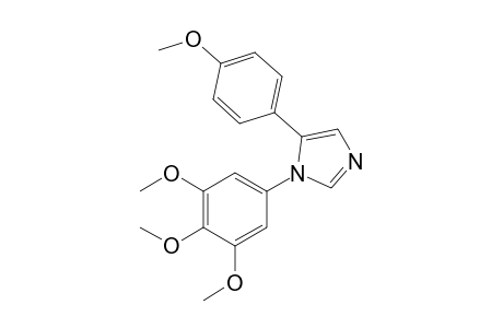 5-(4-Methoxyphenyl)-1-(3,4,5-trimethoxyphenyl)imidazole