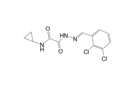 acetic acid, (cyclopropylamino)oxo-, 2-[(E)-(2,3-dichlorophenyl)methylidene]hydrazide