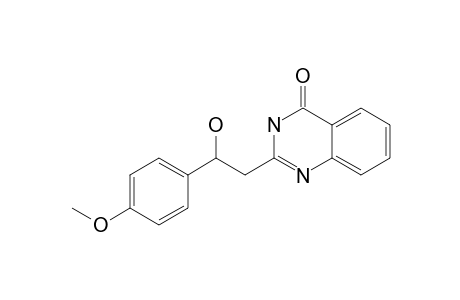 2-[2-HYDROXY-2-(4-METHOXYPHENYL)-ETHYL]-QUINAZOLIN-4(3H)-ONE