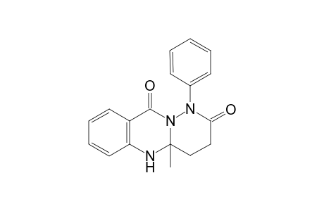 4a-Methyl-1-phenyl-3,4,4a,10-tetrahydro-1,9a,10-triaza-anthracene-2,9-dione