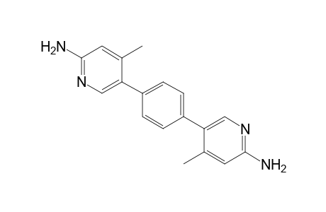 5-[4-(6-amino-4-methyl-3-pyridinyl)phenyl]-4-methyl-2-pyridinamine