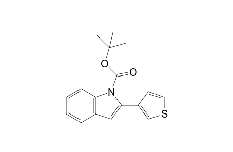 1-t-Butoxycarbonyl-2-(thiophen-3-yl)indole