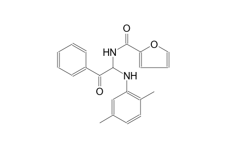 N-[1-(2,5-dimethylanilino)-2-oxo-2-phenylethyl]-2-furamide