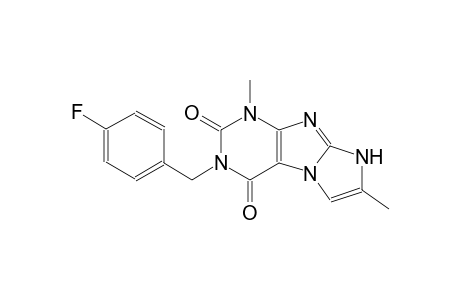 1H-imidazo[2,1-f]purine-2,4(3H,8H)-dione, 3-[(4-fluorophenyl)methyl]-1,7-dimethyl-