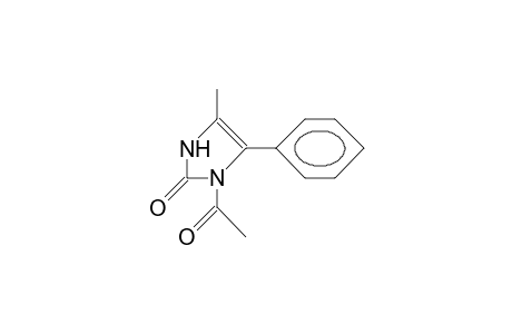 1-Acetyl-4-methyl-5-phenyl-4-imidazolin-2-one