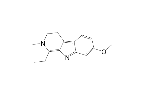 2,4-DRHYDRO-1-ETHYL-7-METHOXY-2-METHYL-3H-PYRIDO-[3,4-B]-INDOLE
