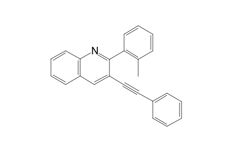 3-(Phenylethynyl)-2-(o-tolyl)quinoline