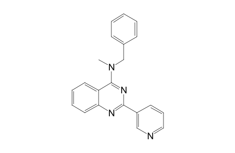 N-Benzyl-2-(3-pyridinyl)-4-quinazolinamine, N-methyl