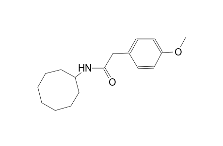 Benzeneacetamide, 4-methoxy-N-cyclooctyl-