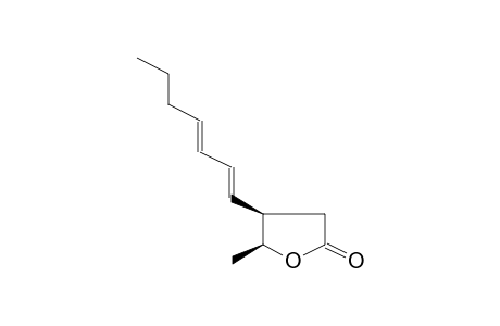 3-(1,3-HEPTADIENYL)-4-PENTANOLIDE