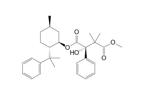 1-[(R)-5-Methyl-2(S)-(1-methyl-1-phenylethyl)cyclohexyl]4-methyl 2(S)-hydroxy-3,3-dimethyl-2-phenylbutanedioate