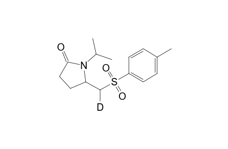 N-Isopropyl-.gamma.-[tosyldeuteriomethyl]-.gamma-butyrolactam