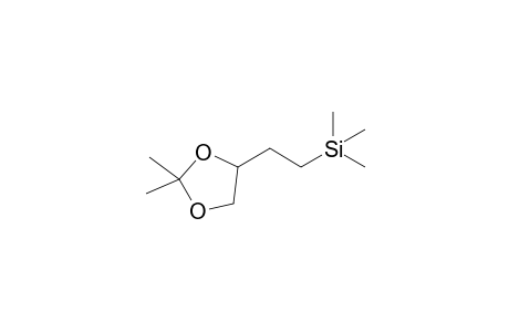 2,2-Dimethyl-4-(2-trimethylsilylethyl)-1,3-dioxolane