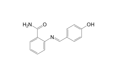 2-[(p-hydroxybenzylidene)amino]benzamide