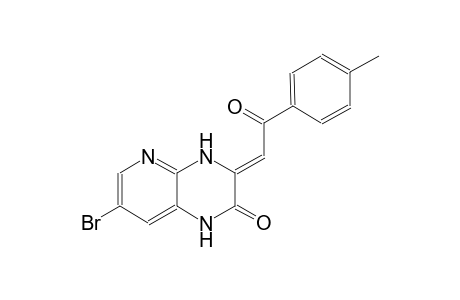 (3Z)-7-bromo-3-[2-(4-methylphenyl)-2-oxoethylidene]-3,4-dihydropyrido[2,3-b]pyrazin-2(1H)-one