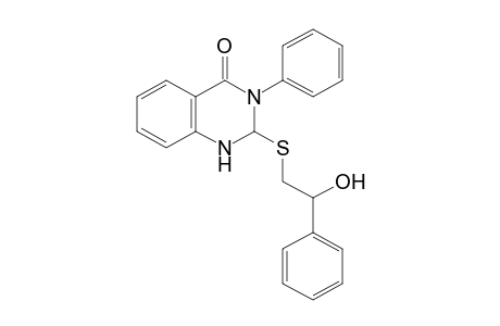 2,3-DIHYDRO-2-[(beta-HYDROXYPHENETHYL)THIO]-3-PHENYL-4(1H)-QUINAZOLINONE