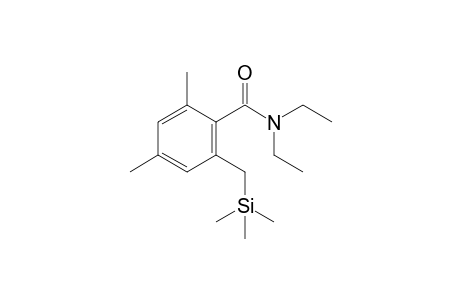 (+-)-N,N-Diethyl-2,4-dimethyl-6-trimethylsilylmethylbenzamide