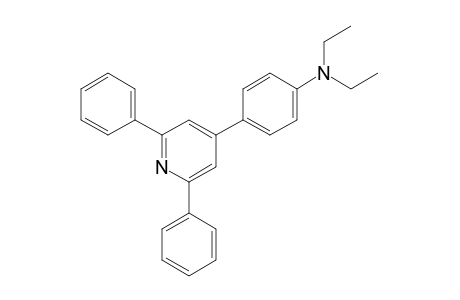 2,6-Diphenyl-4-(p-diethylamino)phenylpyridine