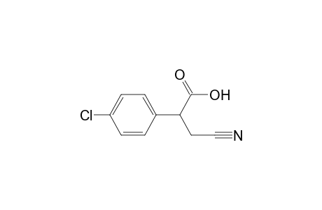 2-(4-Chlorophenyl)-3-cyanopropanoic acid