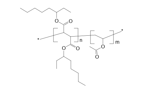 Poly(vinylacetate-co-di(2-ethylhexyl)maleate)