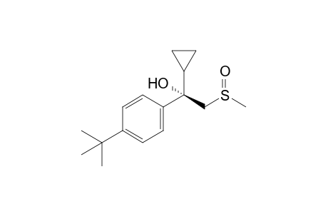 (R,S)-alpha-(p-tert-butylphenyl)-alpha-[(methylsulfinyl)methyl]cyclopropanemethanol