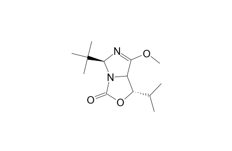 rac-5-tert-Butyl-1-isopropyl-7-methoxy-5,7a-dihydro-1H-imidazo[1,5-c]oxazol-3-one
