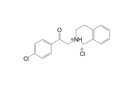 Ethanone, 1-(4-chloro-phenyl)-2-(3,4-dihydro-2(1H)-isoquinolinyl)-, hydrochloride, salt