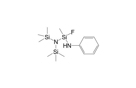 Phenylamino-bis(trimethylsilyl)aminofluoromethylsilane