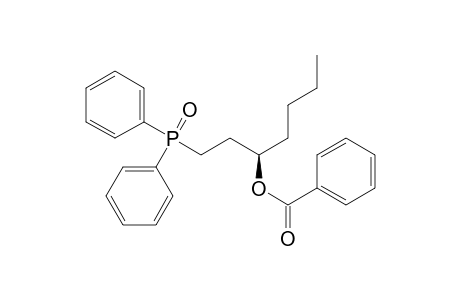 1-Diphenylphiosphinoylheptan-3-yl benzoate