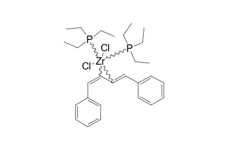 DICHLOROZIRCONIUM-(II)-(1,4-DIPHENYL-1,3-BUTADIENE)-BIS-(TRIETHYLPHOSPHINE)