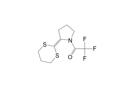 2-[1-(2,2,2-Trifluoroacetyl)pyrrolidine-2-ylidene]-1,3-dithiane
