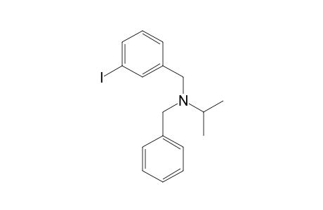 N-Benzyl-N-(3-iodobenzyl)isopropylamine