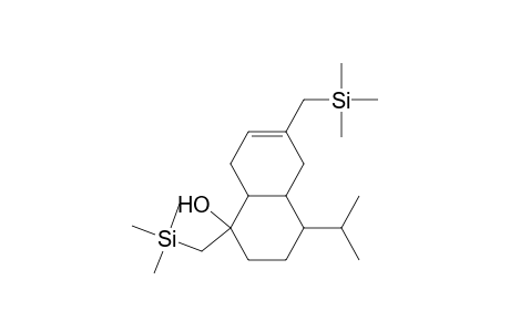2,5-Bis(trimethylsilylmethyl)-5-hydroxy-8-isopropyl-1,4,4a,5,6,7,8,8a-octahydronaphthalene