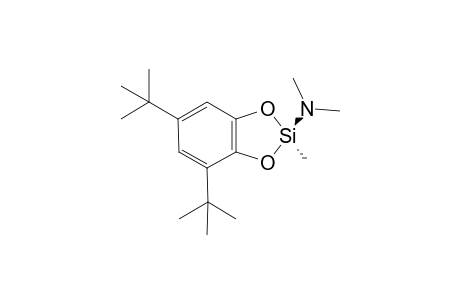 4,6-Di-t-butyl-2-dimethylamino-2-methylbenzo-1,3-dioxa-2-silacyclopentene