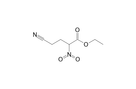 Ethyl 4-cyano-2-nitrobutanoate