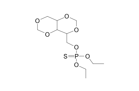 10-DIETHOXYTHIOPHOSPHINYLOXYMETHYL-2,4,7,9-TETRAOXABICYCLO[4.4.0]DECANE