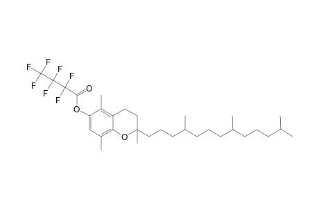 .beta.-Tocopherol, o-heptafluorobutyryl-