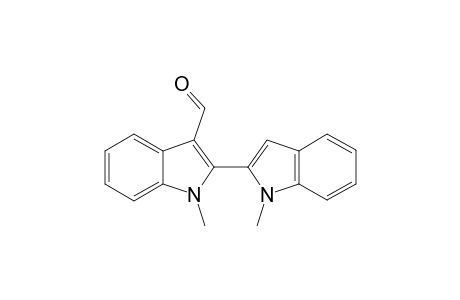 1-Methyl-2-(1-methyl-2-indolyl)-3-indolecarboxaldehyde
