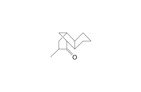 exo-9-Methyl-exo-tricyclo(5.3.1.0/2,6/)undecan-8-one