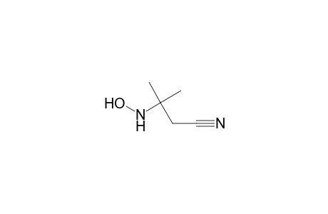 3-Hydroxylamino-3-methylbutanenitrile