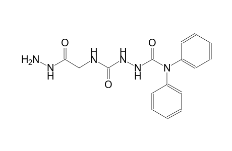 N~1~-(2-hydrazino-2-oxoethyl)-N~2~,N~2~-diphenyl-1,2-hydrazinedicarboxamide