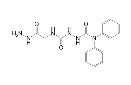 N~1~-(2-hydrazino-2-oxoethyl)-N~2~,N~2~-diphenyl-1,2-hydrazinedicarboxamide