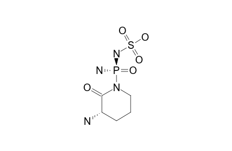 (3S,S-P)-3-AMINO-1-AMINO-(SULFAMINO)-PHOSPHINYL-2-PIPERIDINONE