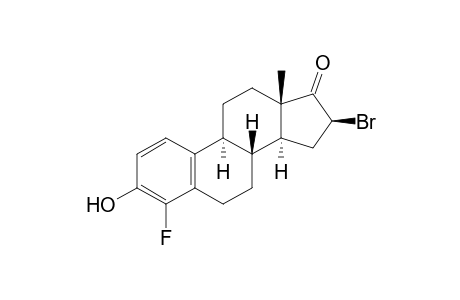 (8R,9S,13S,14S,16S)-16-bromanyl-4-fluoranyl-13-methyl-3-oxidanyl-7,8,9,11,12,14,15,16-octahydro-6H-cyclopenta[a]phenanthren-17-one