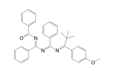 2,4,6-Triphenyl-8-(t-butyl)-8-(4"-methoxyphenyl)-1-oxa-3,5,7-triaza-1,3,5,7-octatetraene