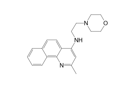 (2-Methylbenzo[h]quinolin-4-yl)(2-morpholin-4-ylethyl)amine