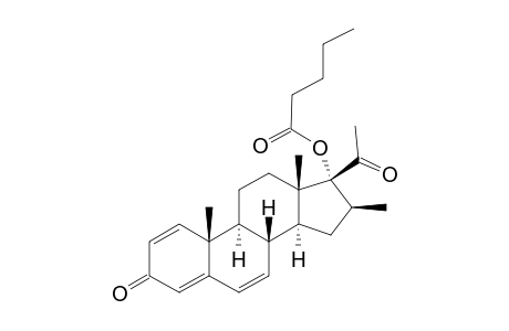 16-BETA-METHYL-17-ALPHA-VALEROYLOXY-PREGNA-1,4,6-TRIENE-3,20-DIONE